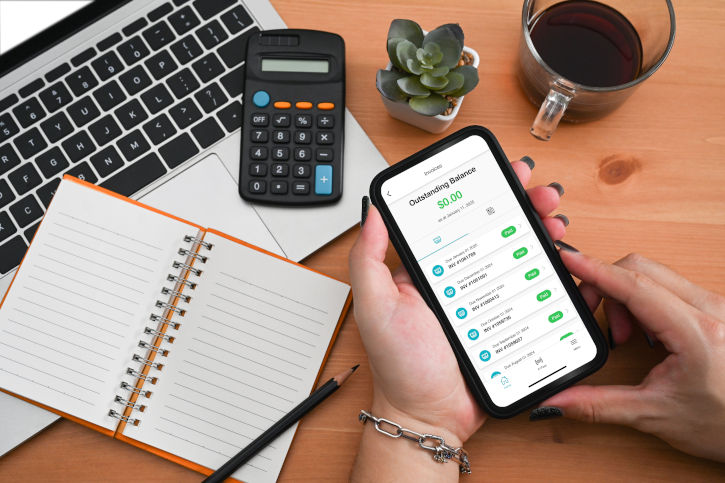 Financial tracking and compliance dashboard