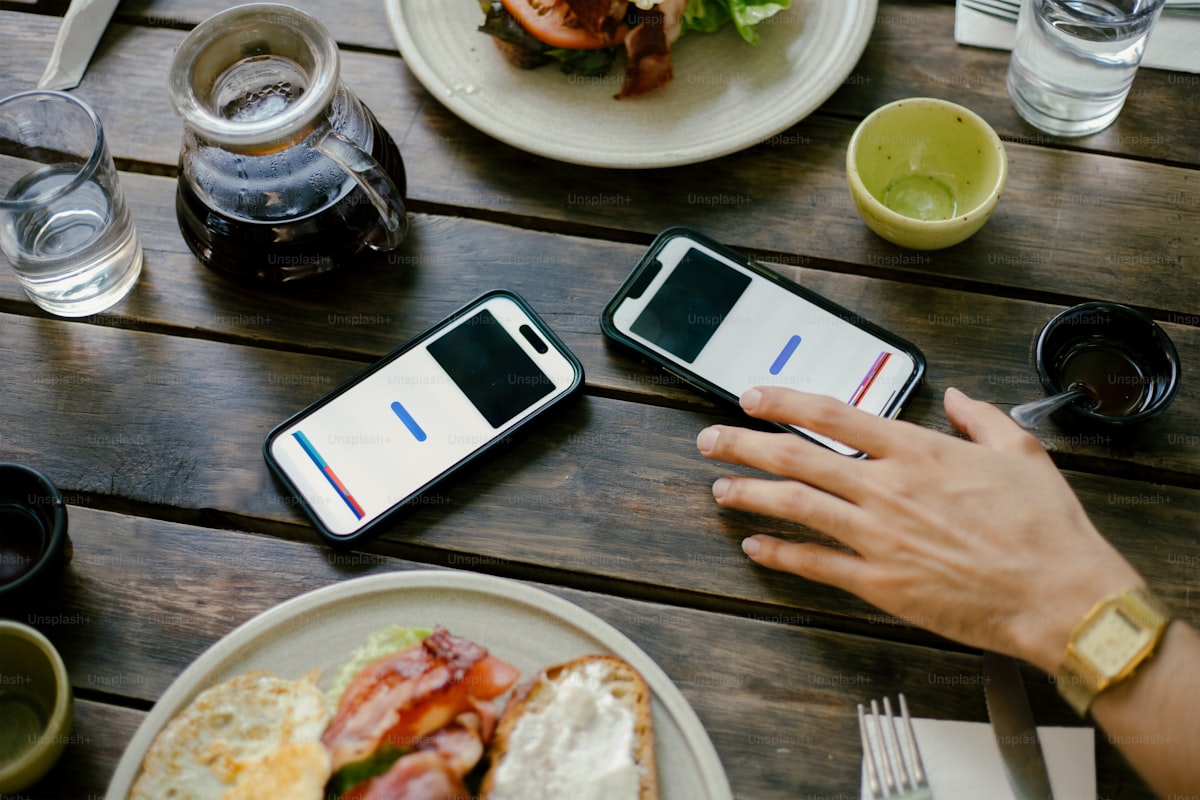 Resident using community management mobile app