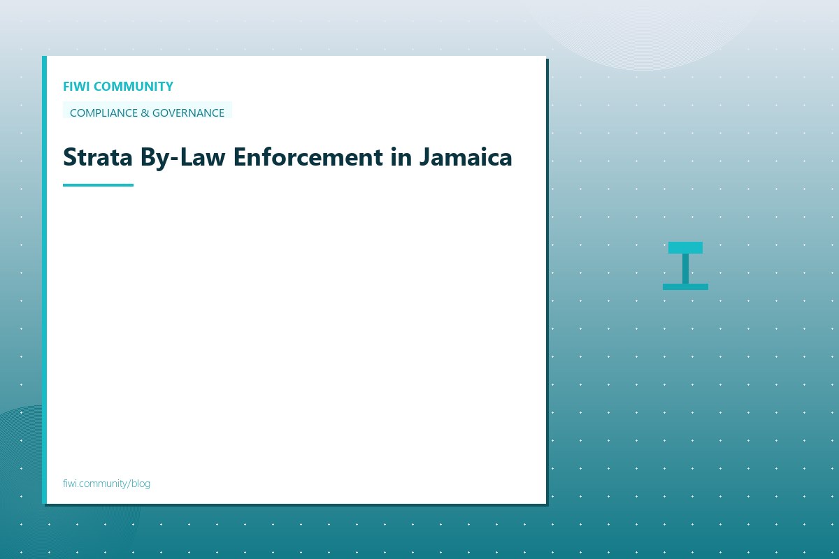 Strata corporation by-law document and community governance